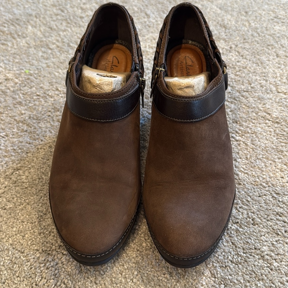 Clarks Gallery Mural Ankle Booties